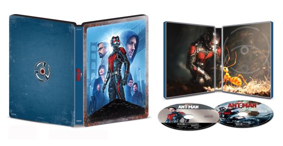  Ant-Man [SteelBook] [Includes Digital Copy] [4K Ultra HD Blu-ray/Blu-ray] [Only @ Best Buy] [2015]