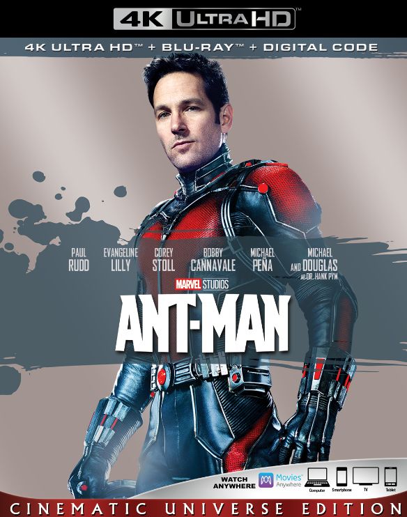  Ant-Man [Includes Digital Copy] [4K Ultra HD Blu-ray/Blu-ray] [2015]