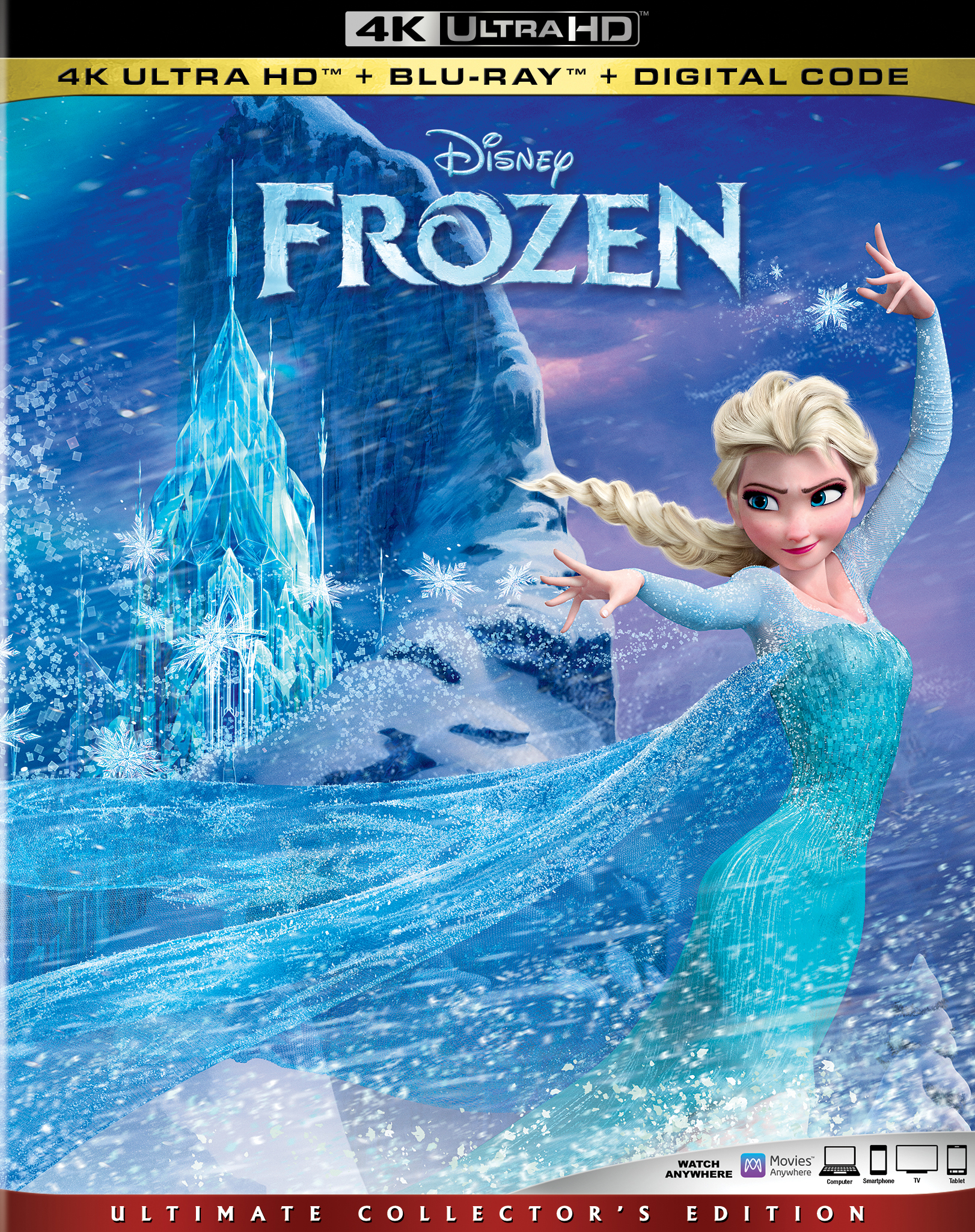 Uitdrukkelijk afstuderen correct Frozen [Includes Digital Copy] [4K Ultra HD Blu-ray/Blu-ray] [2013] - Best  Buy