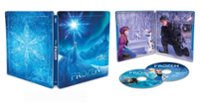 Front Standard. Frozen [SteelBook] [Includes Digital Copy] [4K Ultra HD Blu-ray/Blu-ray] [Only @ Best Buy] [2013].