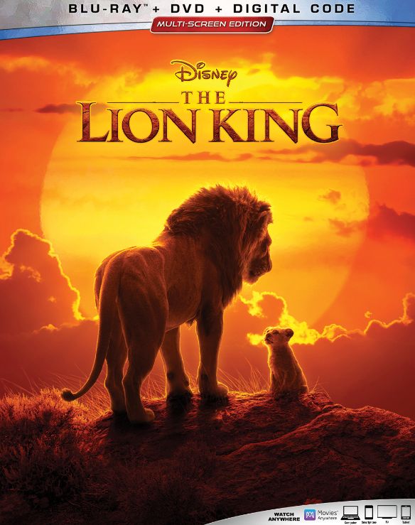  The Lion King [Includes Digital Copy] [Blu-ray/DVD] [2019]