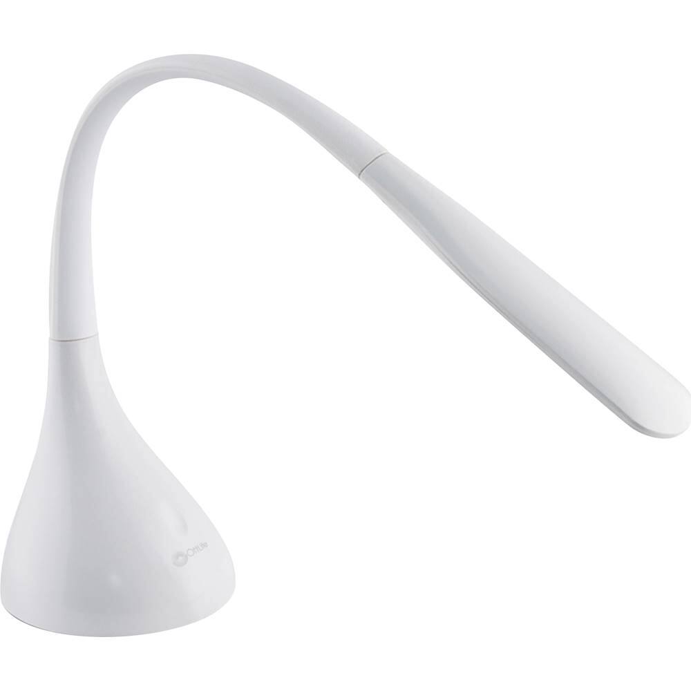 Alt View 11. OttLite - Creative Curves LED Desk Lamp - White.