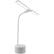 Angle. OttLite - Dual Shade LED Lamp with Bluetooth Speaker and USB Port - White.