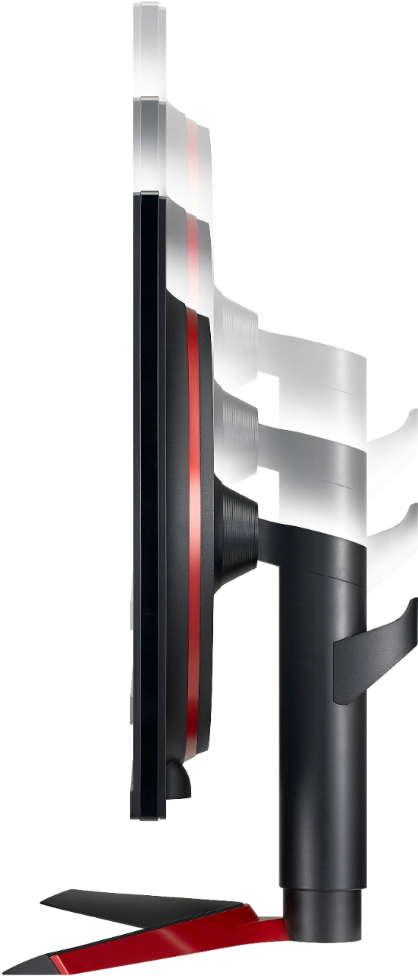 Alt View 12. LG - UltraGear 27" IPS LED QHD FreeSync and G-SYNC Compatible Monitor with HDR 10  (DisplayPort, HDMI) - Black.