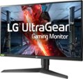 Left Zoom. LG - UltraGear 27" IPS LED QHD FreeSync and G-SYNC Compatible Monitor with HDR 10  (DisplayPort, HDMI) - Black.