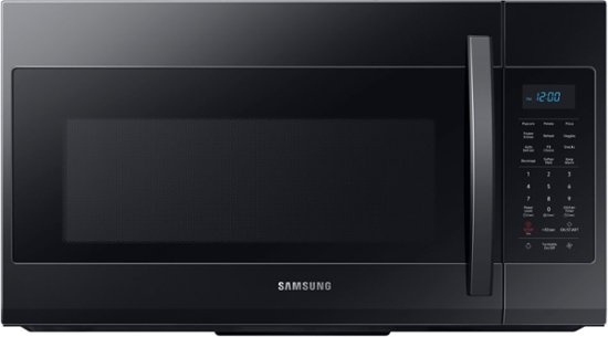 Samsung – 1.9 Cu. Ft. Over-the-Range Microwave with Sensor Cooking – Black