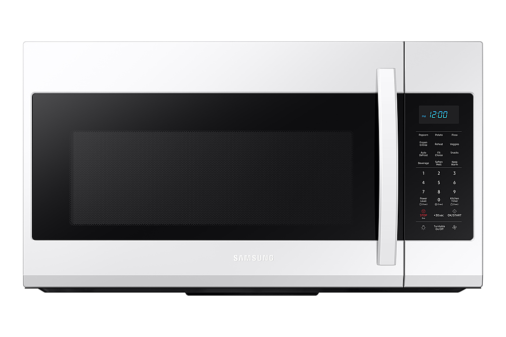 Samsung – 1.9 Cu. Ft. Over-the-Range Microwave with Sensor Cooking – White
