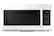 Front. Samsung - 1.9 Cu. Ft. Over-the-Range Microwave with Sensor Cook - White.