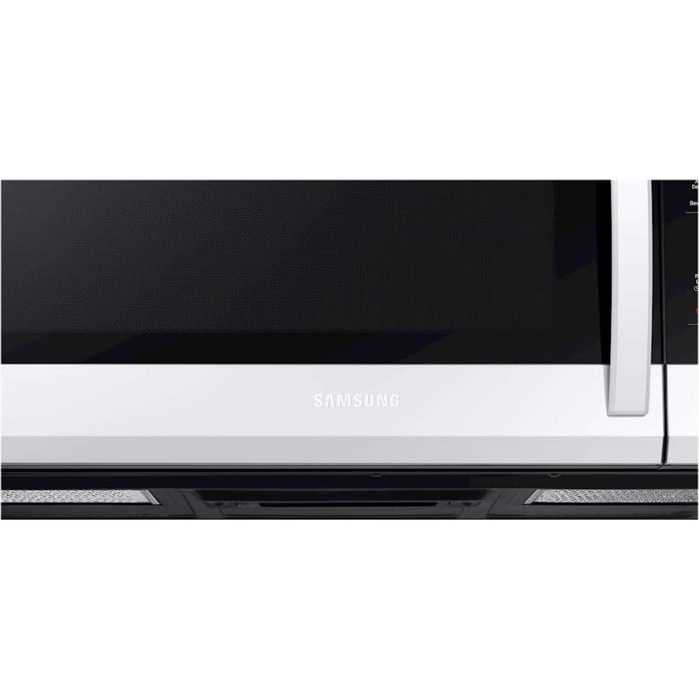 Alt View 17. Samsung - 1.9 Cu. Ft. Over-the-Range Microwave with Sensor Cook - White.