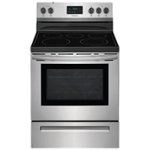 Front Zoom. Frigidaire - 5.3 Cu. Ft. Freestanding Electric Range - Stainless steel.