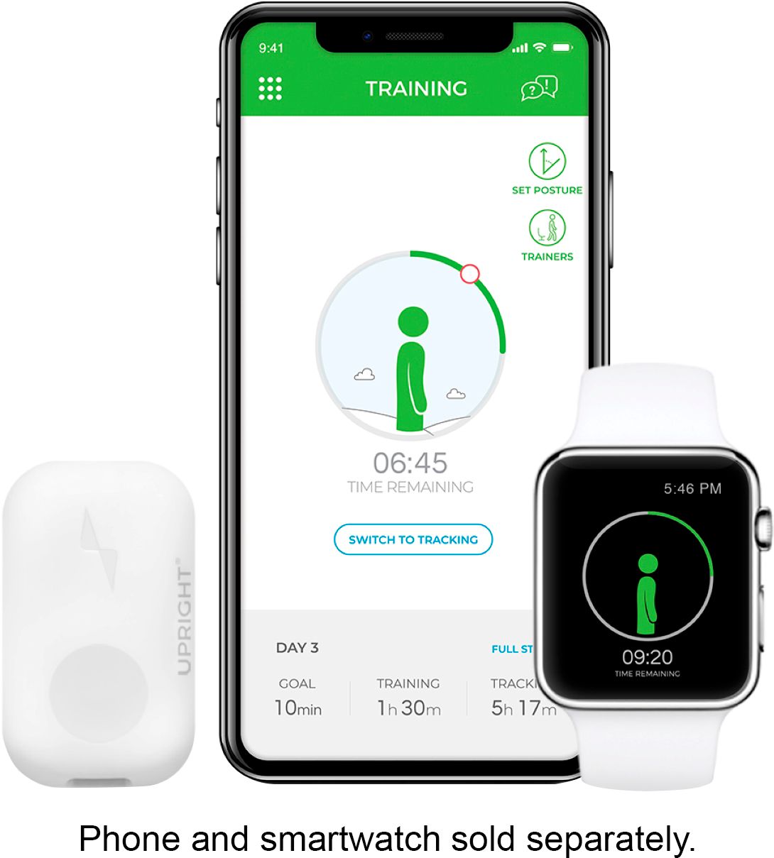 UpRight Go Trainer - Posture tracker - Bluetooth