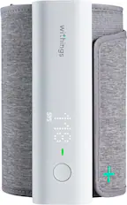 Front. Withings - BPM Connect - Wi-Fi Smart Blood Pressure Monitor - White/Gray.