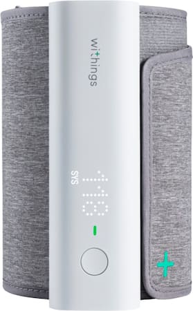 Withings - BPM Connect - Wi-Fi Smart Blood Pressure Monitor - White/Gray