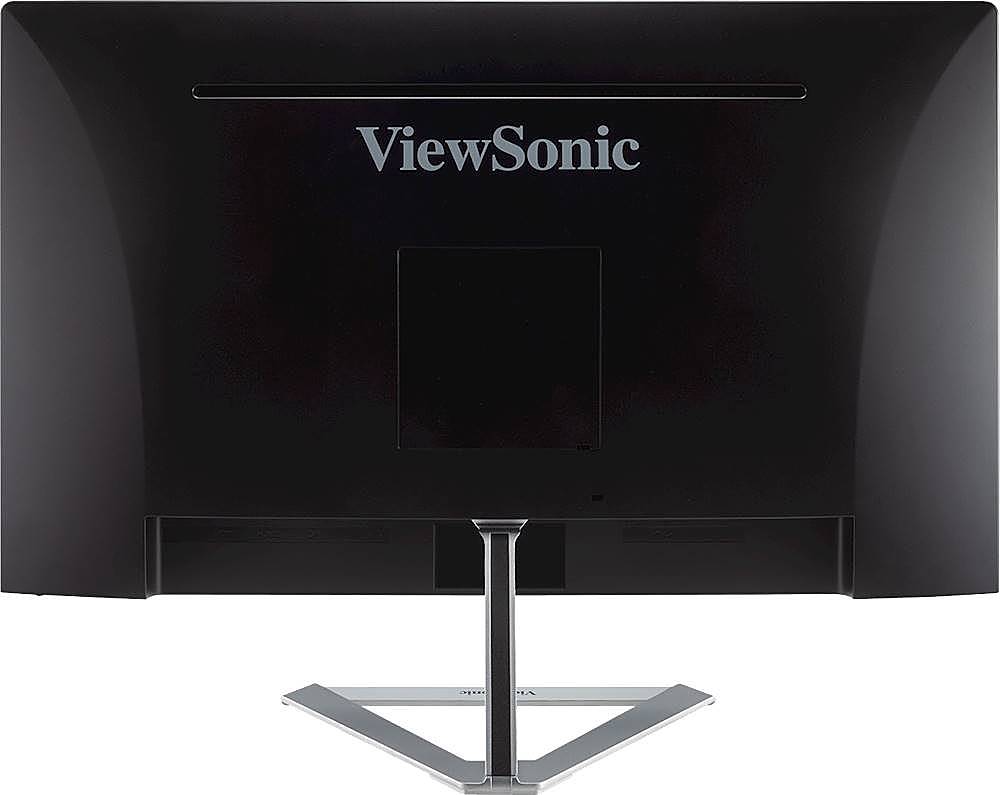 Back View: ViewSonic - 27 LCD 4K UHD Monitor (DisplayPort HDMI)