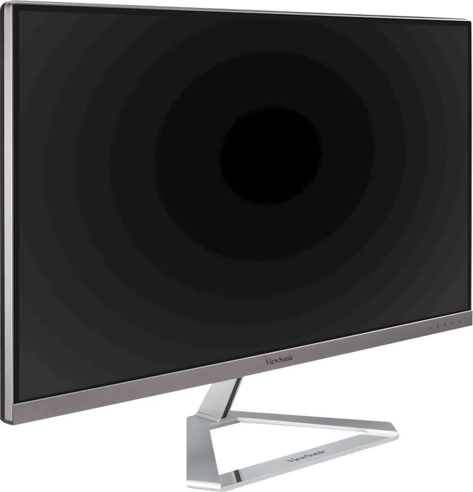Angle. ViewSonic - 27 LCD 4K UHD Monitor (DisplayPort HDMI) - Silver.