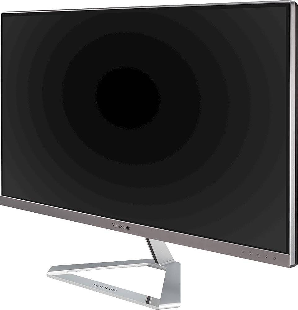 Left View: ViewSonic - 27 LCD 4K UHD Monitor (DisplayPort HDMI)