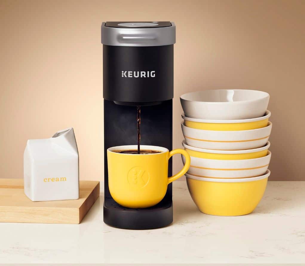 Alt View 17. Keurig - K-Mini® Single Serve K-Cup Pod Coffee Maker - Matte Black.