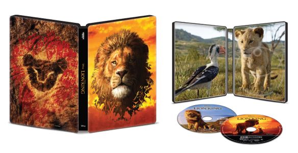  The Lion King [SteelBook] [Includes Digital Copy] [4K Ultra HD Blu-ray/Blu-ray] [Only @ Best Buy] [2019]