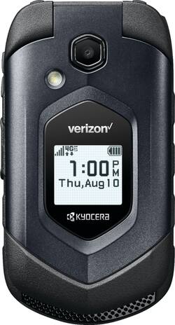 Kyocera DuraXV Extreme E4810 – Verizon Unlocked Rugged 4G LTE Flip Phone, 16GB, Black, Open Box