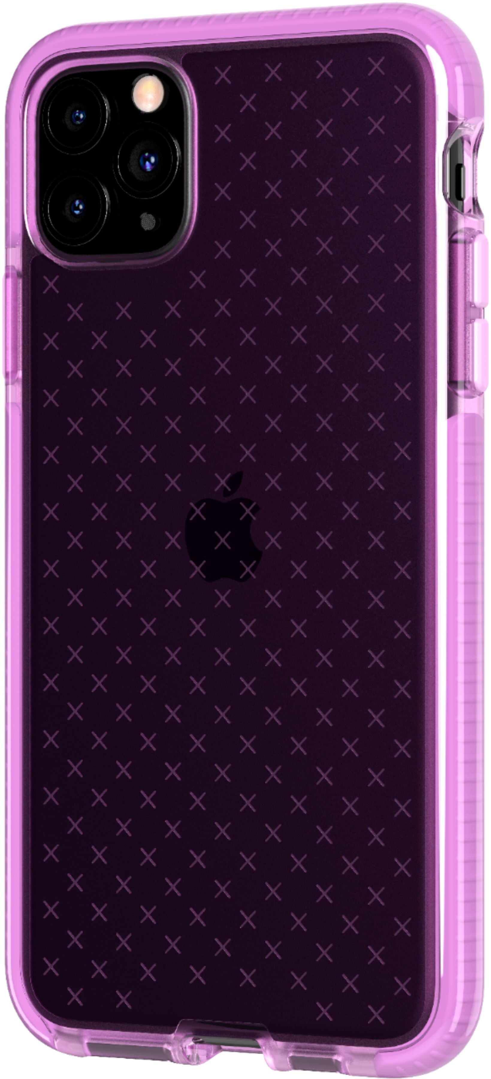 Left View: Tech21 - Evo Check Case for Apple® iPhone® 11 Pro Max - Orchid