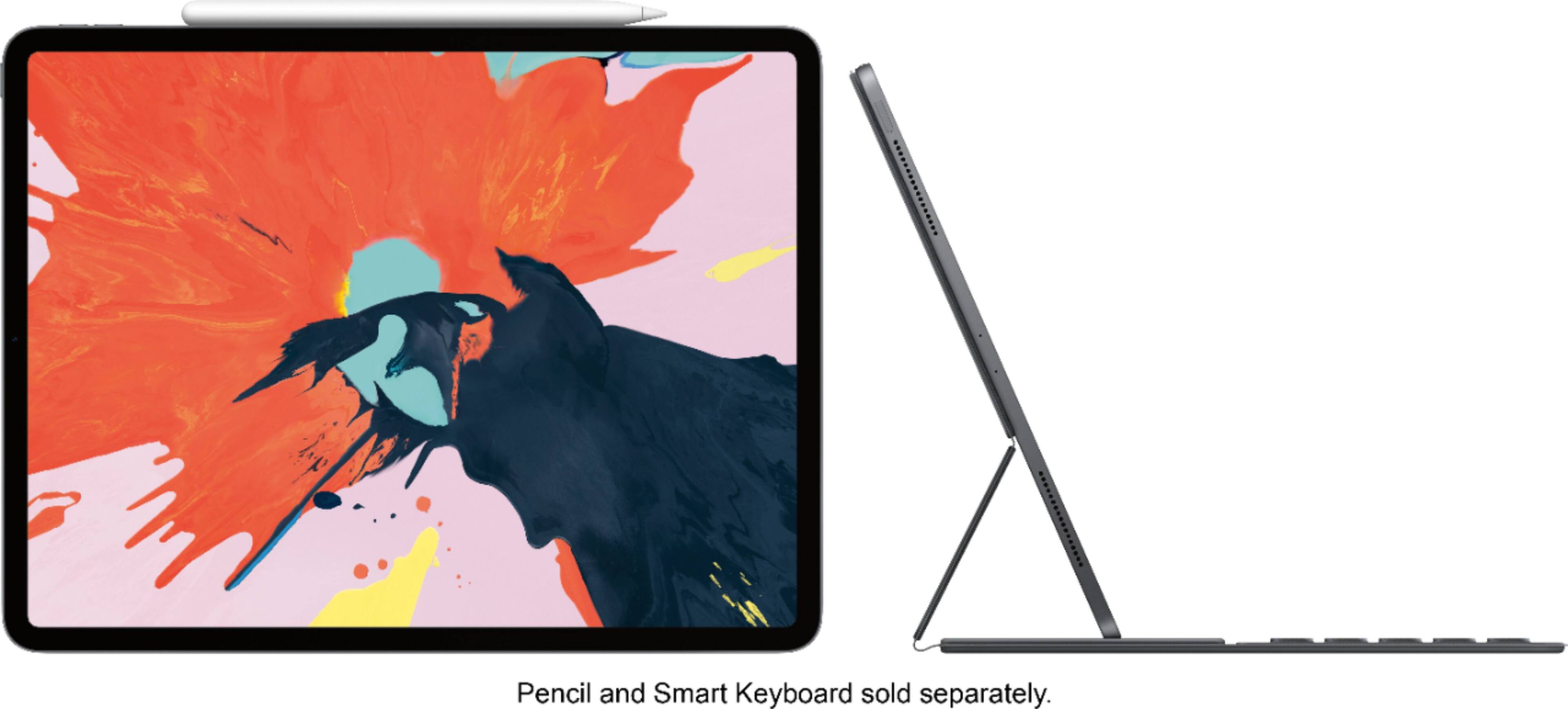 Alt View 13. Apple - Geek Squad Certified Refurbished 12.9-Inch iPad Pro with Wi-Fi - 64GB - Space Gray.