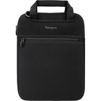 Targus - Vertical Slipcase for 14" Notebooks/Chromebooks - Black - Front_Zoom