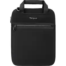 Front. Targus - Vertical Slipcase for 14" Notebooks/Chromebooks - Black.