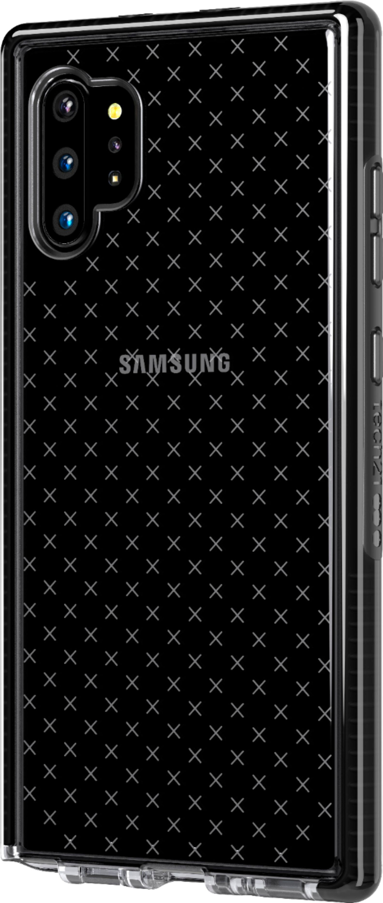 Tech21 - Evo Check Case for Samsung Galaxy Note10+ and Note10+ 5G - Smoky Black