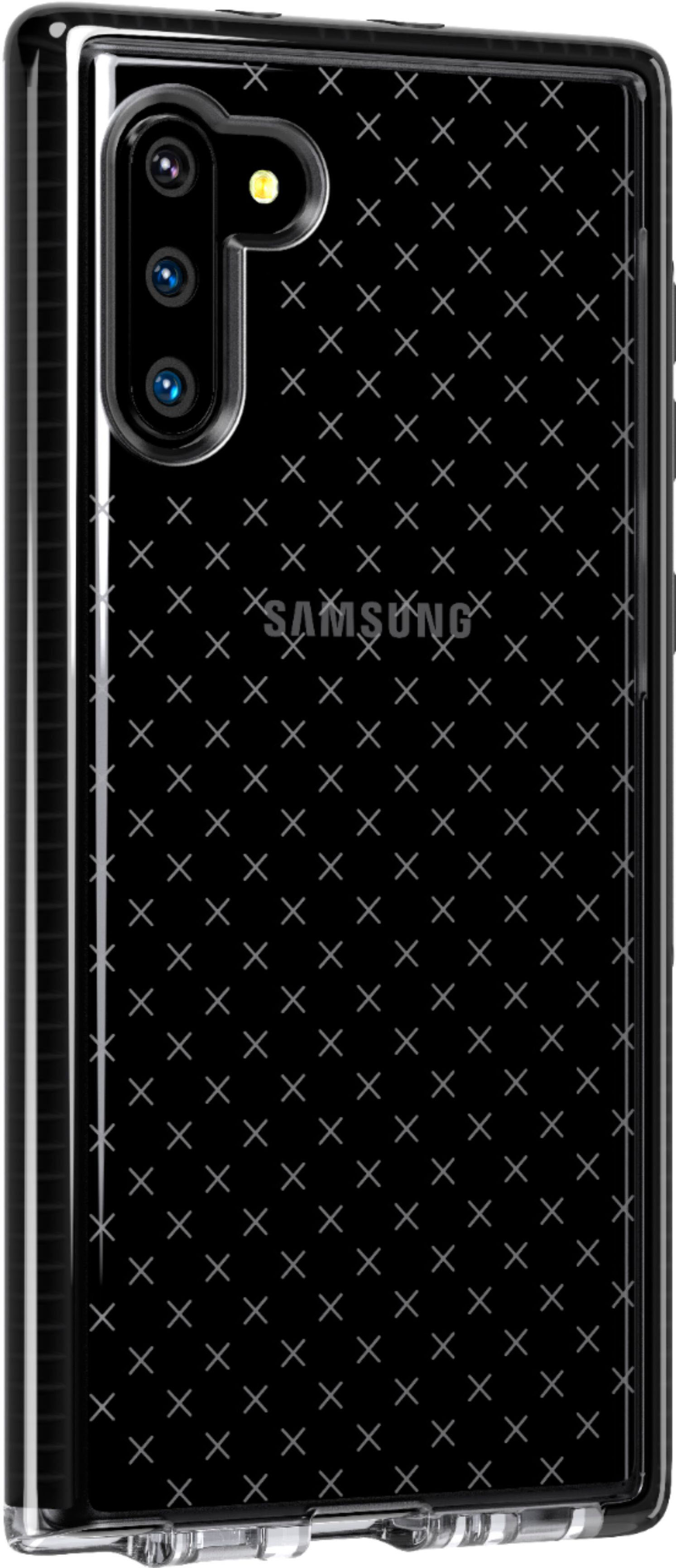 Angle View: Tech21 - Evo Check Case for Samsung Galaxy Note10 - Smokey Black