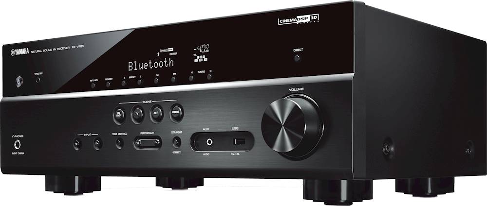 Yamaha YHT-5950UBL 4K Ultra HD 5.1-Channel Home Theater System with Wi-Fi Works with Alexa Bluetooth and Musiccast 
