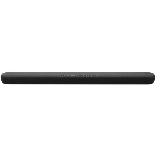 Front Zoom. Yamaha - 2.1-Channel Soundbar with Built-in Subwoofers and Alexa Built-in - Black.