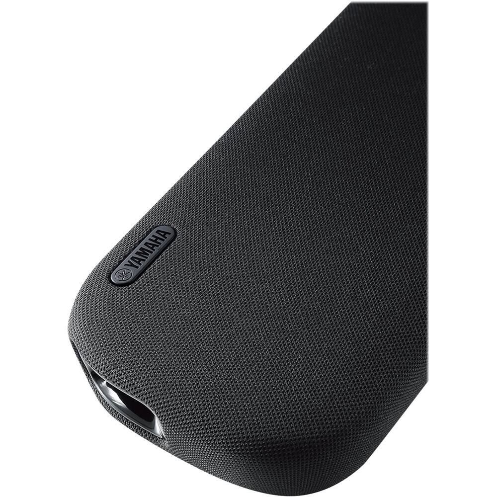 Alt View 15. Yamaha - 2.1-Channel Soundbar with Built-in Subwoofers and Alexa Built-in - Black.