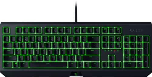 Razer BLACKWIDOW Essential Mechanical Gaming Keyboard: Green Mechanical Switches - Tactile & Clicky