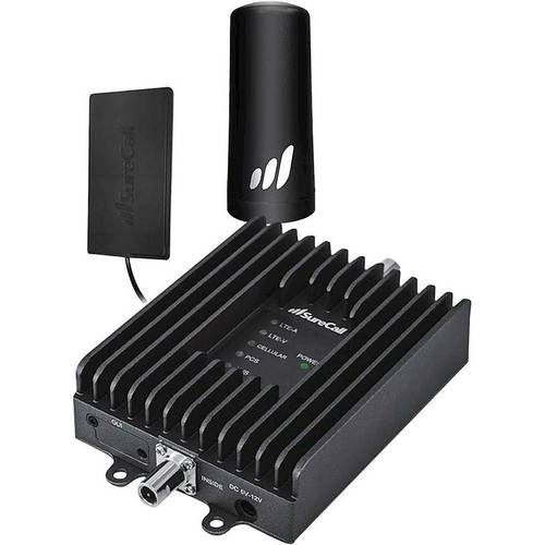 Image of SureCall - Fusion2Go Fleet 4G Cell Phone Signal Booster - Black