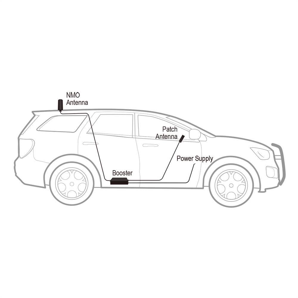 Alt View 18. SureCall - Fusion2Go Fleet 4G Cell Phone Signal Booster - Black.