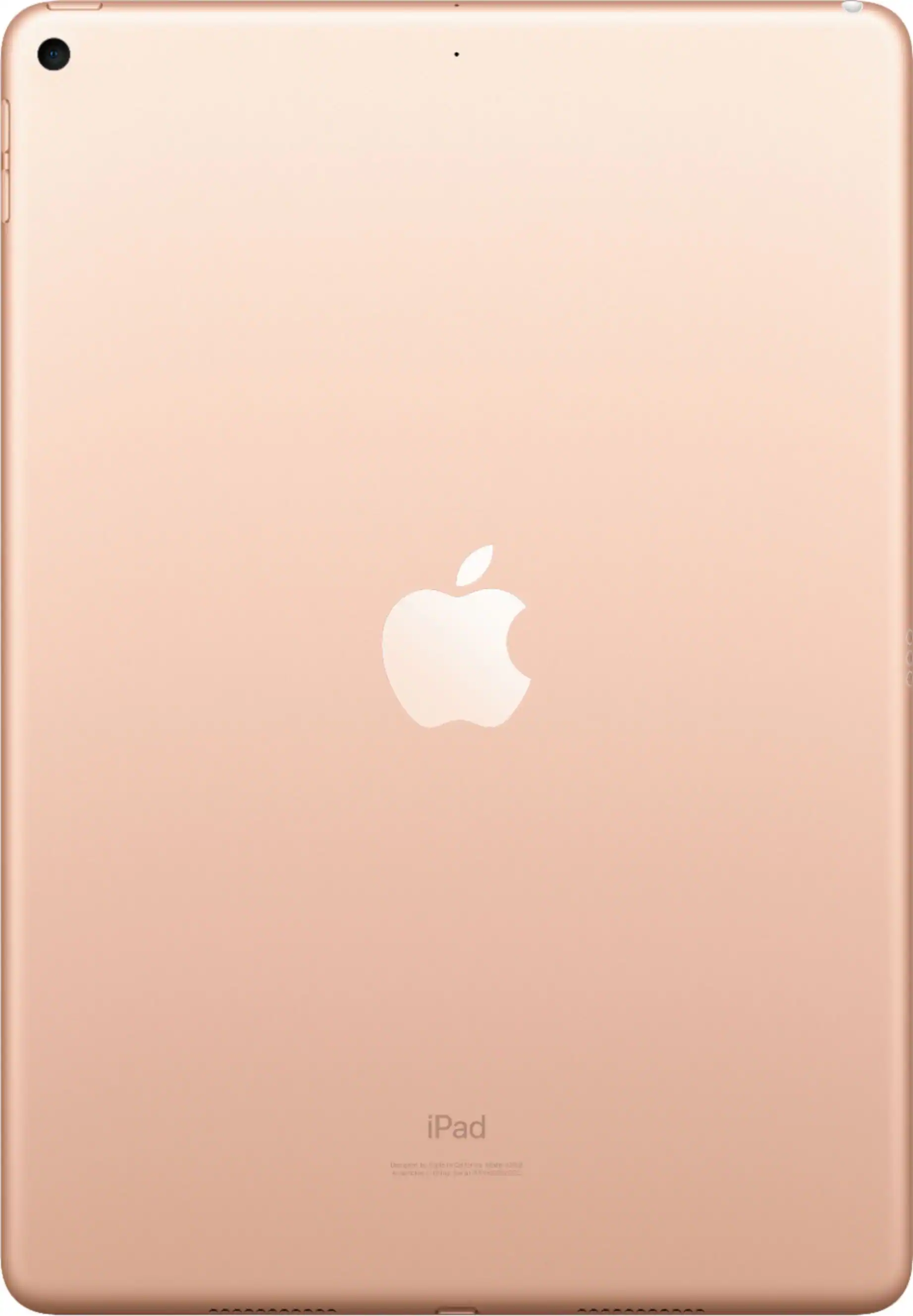 Back. Apple - Geek Squad Certified Refurbished iPad Air with Wi-Fi - 256GB - Gold.