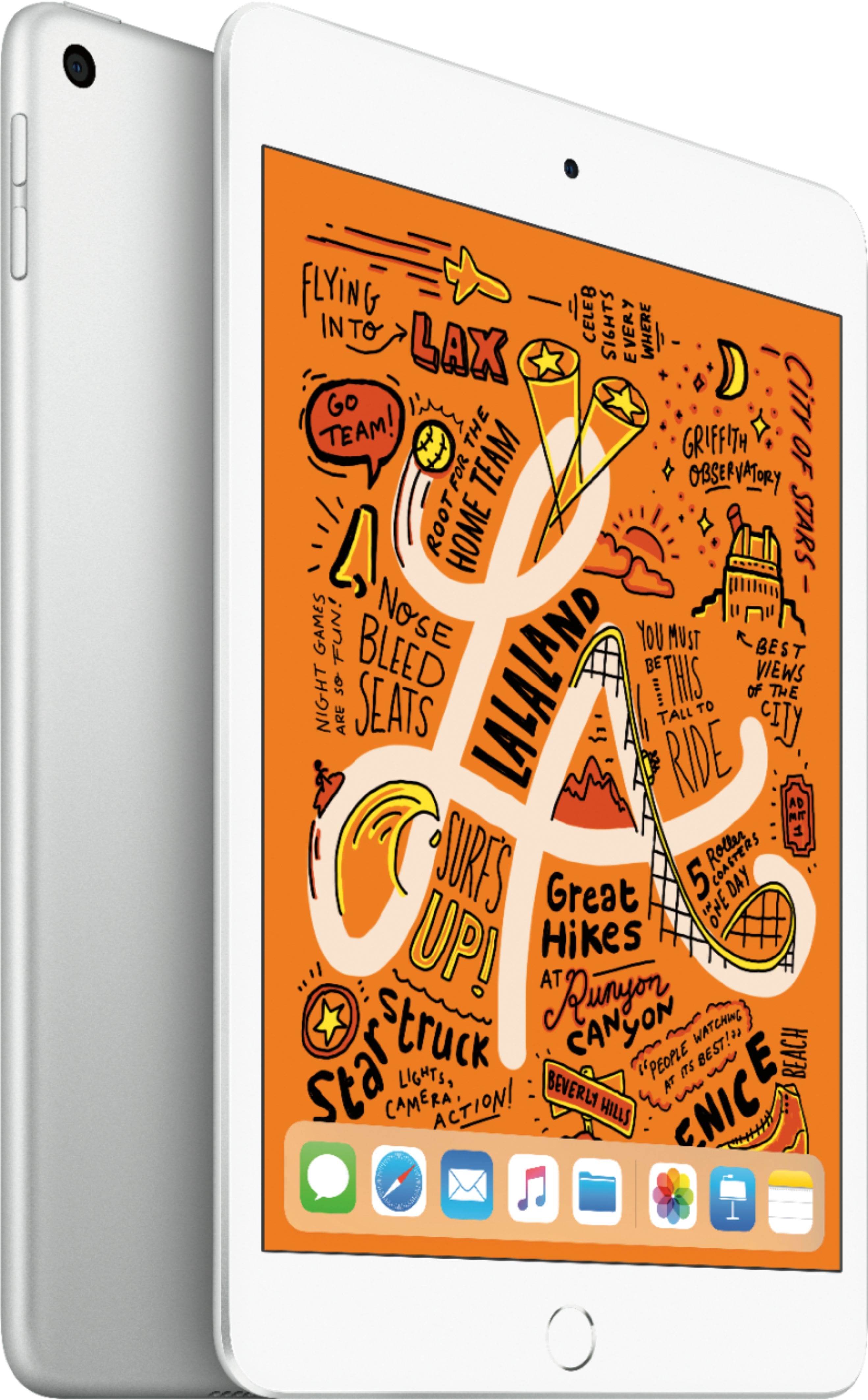 Alt View 11. Apple - Geek Squad Certified Refurbished iPad mini with Wi-Fi - 256GB - Silver.