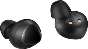 Samsung - Geek Squad Certified Refurbished Galaxy Buds True Wireless Earbud Headphones - Black - Front_Zoom
