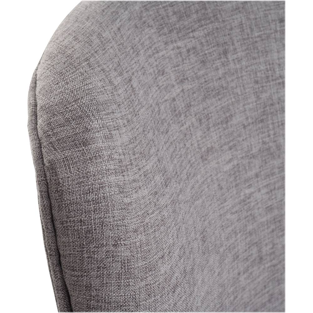 Best Buy: Noble House Kellerman Two-Seat Fabric Loveseat Light Gray 299388