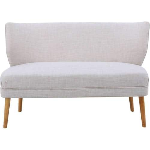 Noble House - Kellerman Two-Seat Fabric Loveseat - Beige