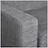 Alt View 13. Noble House - Elkmont 3-Seat Fabric Sofa - Gray.
