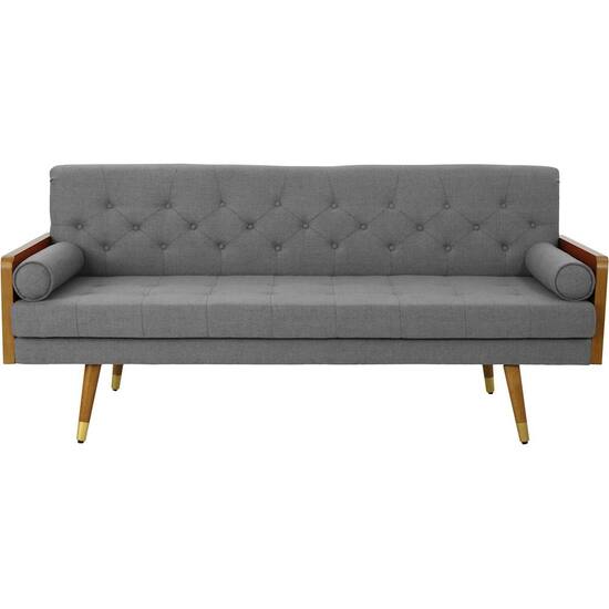 Noble House Redcrest Tufted 3 Seat Fabric Sofa Gray 305139 Best - Tufted Fabric Sofa Grey Noble House Redcrest Tufted 3 Seat Fabric Sofa Gray 305139 Best - Tufted Fabric Sofa Grey