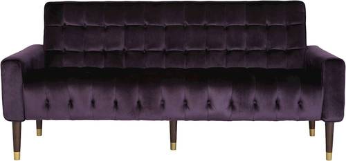 Noble House - Eaton Tufted 3-Seat Sofa - Blackberry