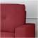 Alt View 13. Noble House - Doyleville 3-Seat Fabric Sofa - Red.