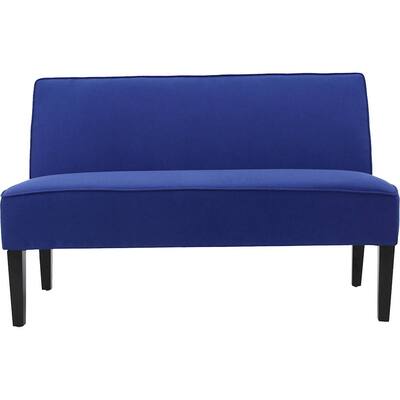Noble House - Monticello 2-Seat Fabric Loveseat - Royal Blue