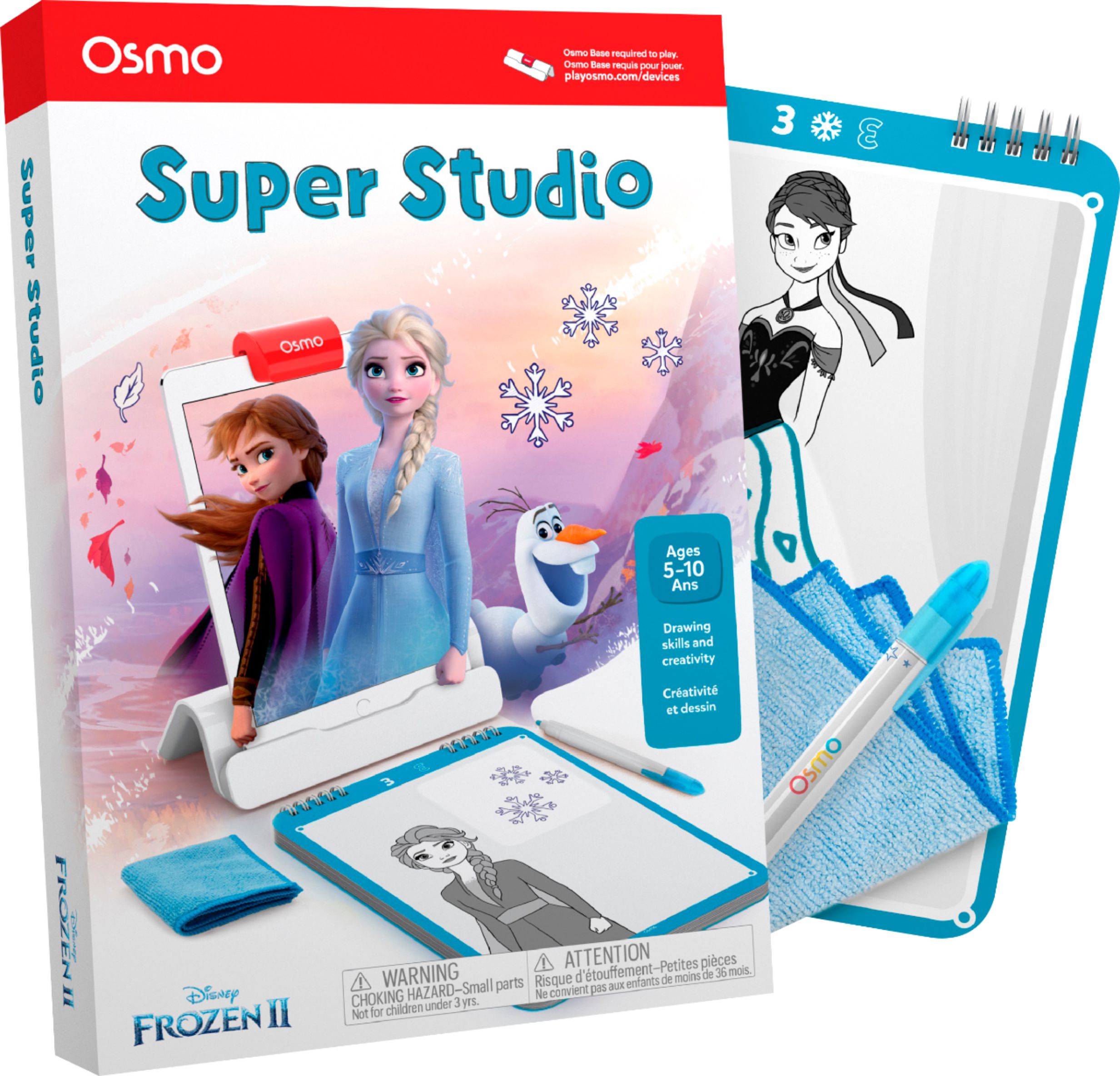 Osmo UPC:90200012 Super Studio Disney Frozen Two Drawing Game Ages 5-10