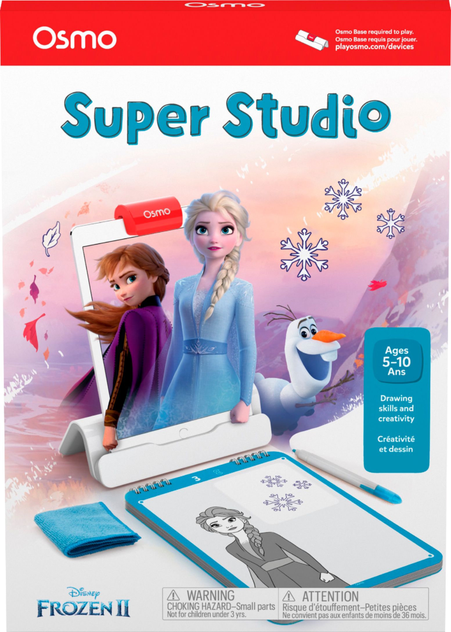 Osmo Super Studio Incredibles 2 Learn to Draw Disney Game for iPad & Fire Tablet 
