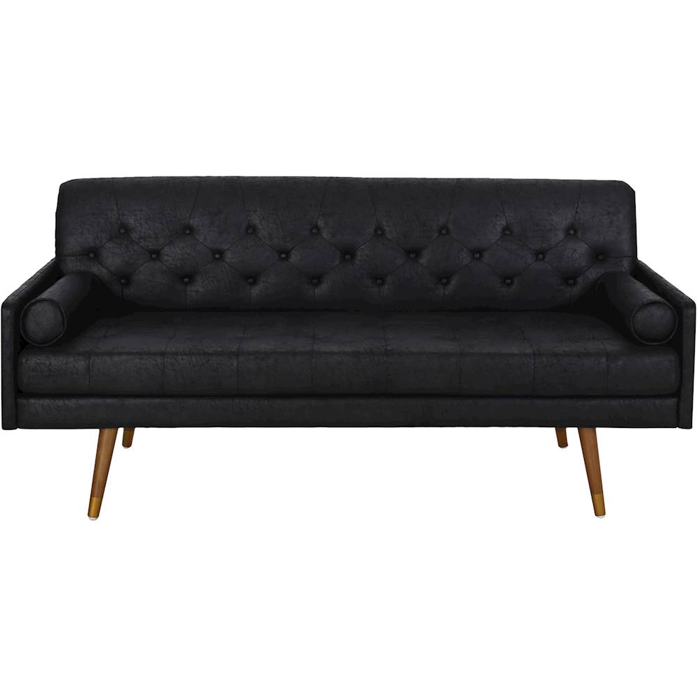 Best Buy: Noble House Woodfords 3-Seat Sofa Black 307788