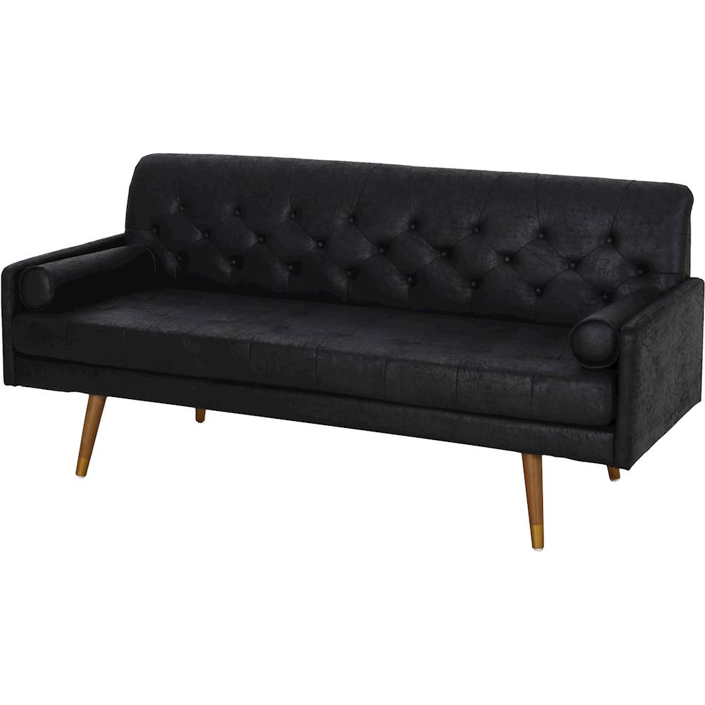 Best Buy: Noble House Woodfords 3-Seat Sofa Black 307788