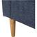 Alt View 14. Noble House - Elkmont 3-Seat Fabric Sofa - Dark Blue.